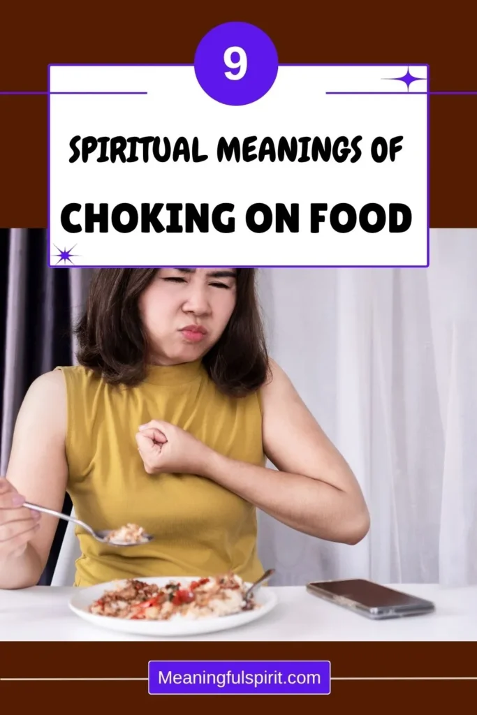 what-does-choking-on-food-symbolize-spiritually