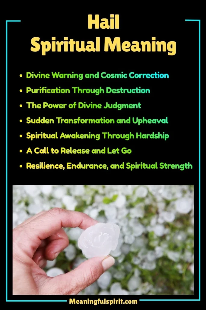 Hail Spiritual Meaning, Symbolism and Cultural Significance