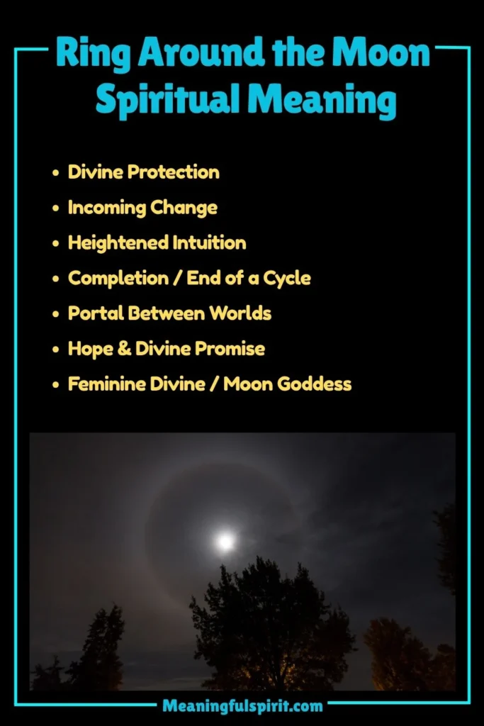 Ring Around the Moon Spiritual Meaning, Symbolism and Cultural Significance